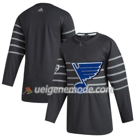 Herren St. Louis Blues Trikot Blank Grau Adidas 2020 NHL All-Star Authentic